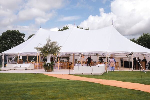 Cheshire Sailcloth tent Hire