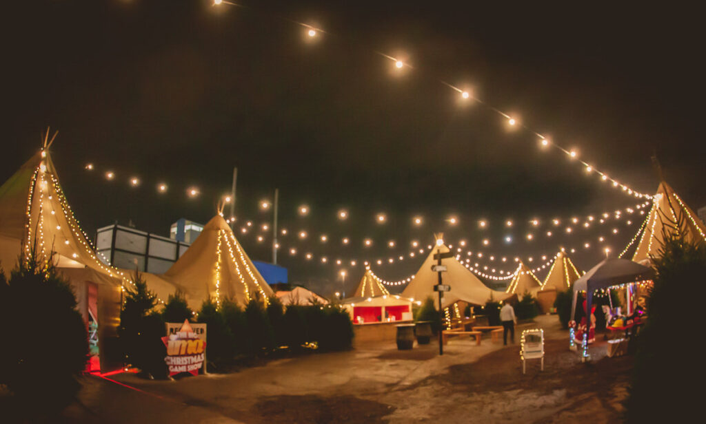 Christmas Tipi Hire Giant Christmas Tipis