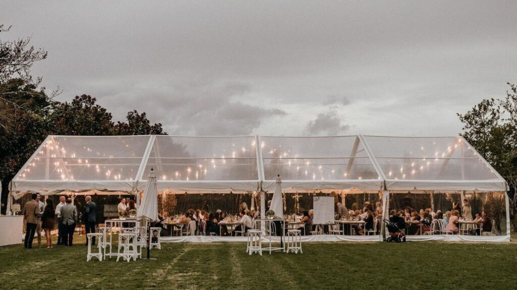 clearspan marquee hire